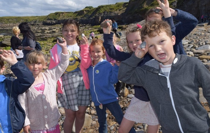 A group of children at St Mary's