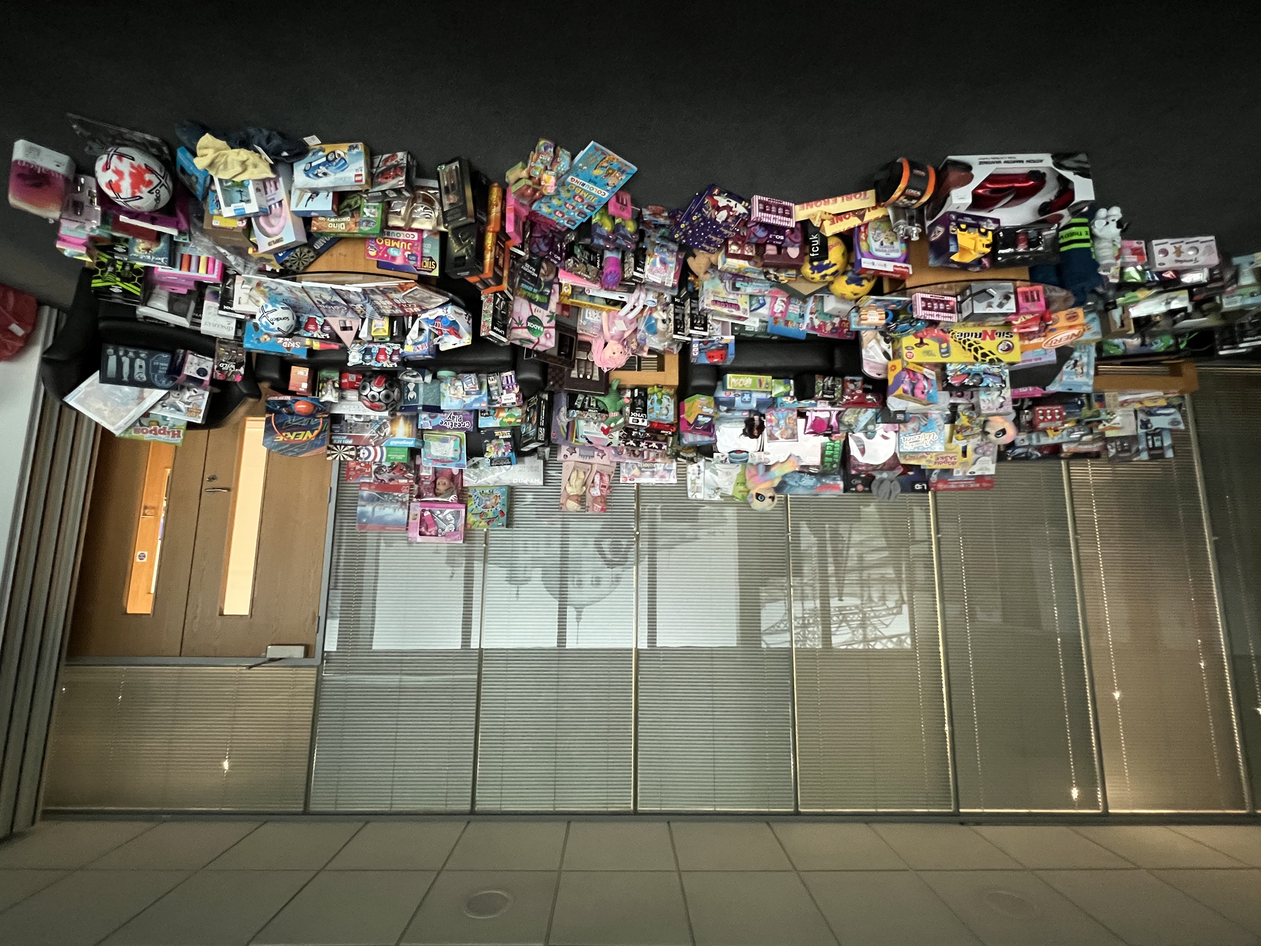 Large pile of a mixture of children's toys and games