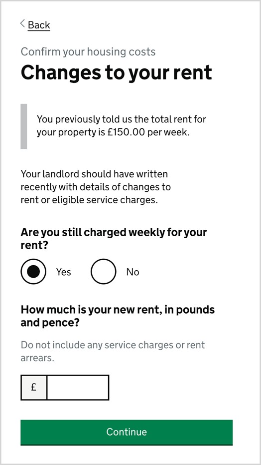 Screenshot from gov.uk showing what is described in the text web content preceeding