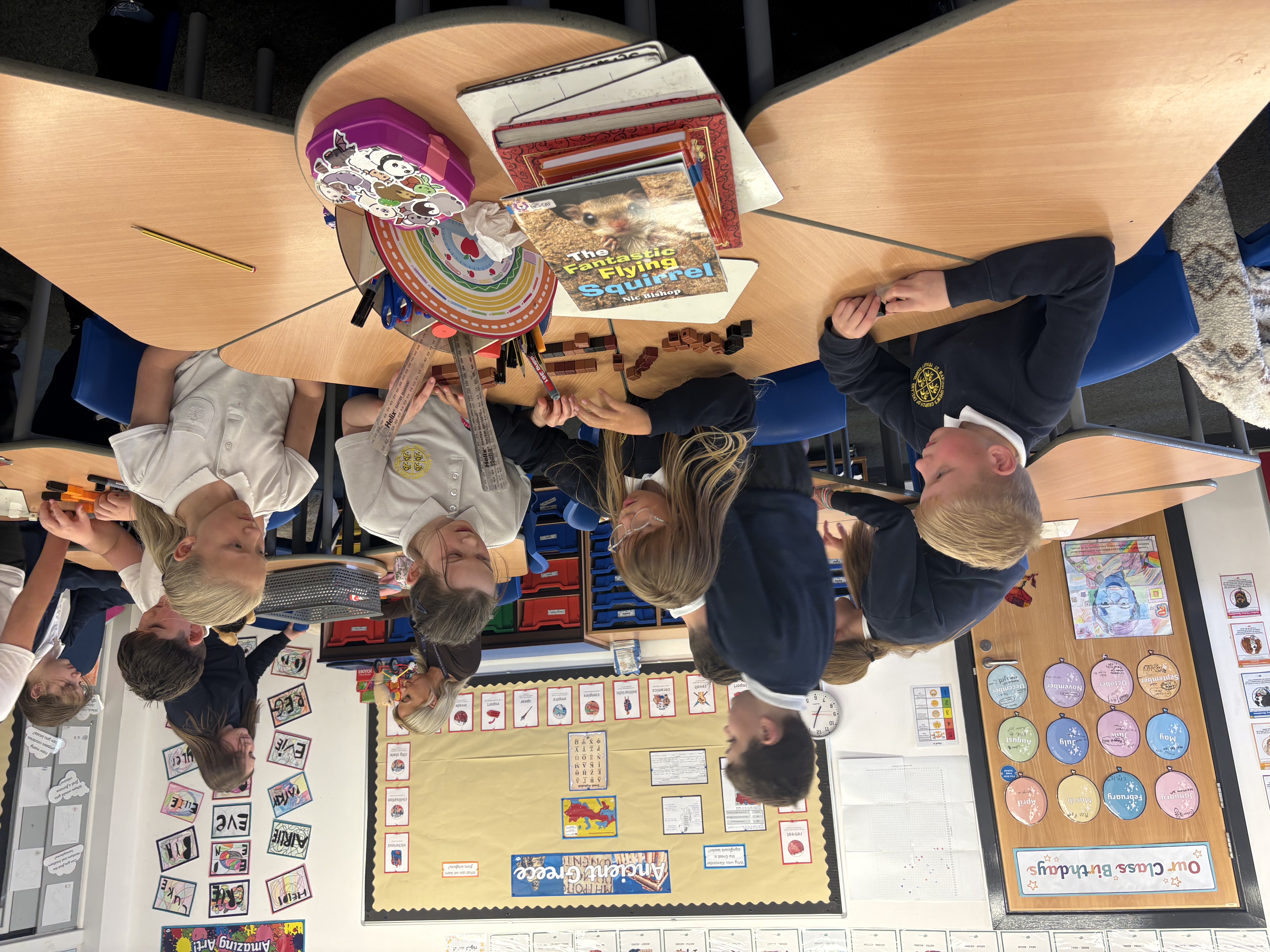 Pupils at St Bartholomew's Primary School