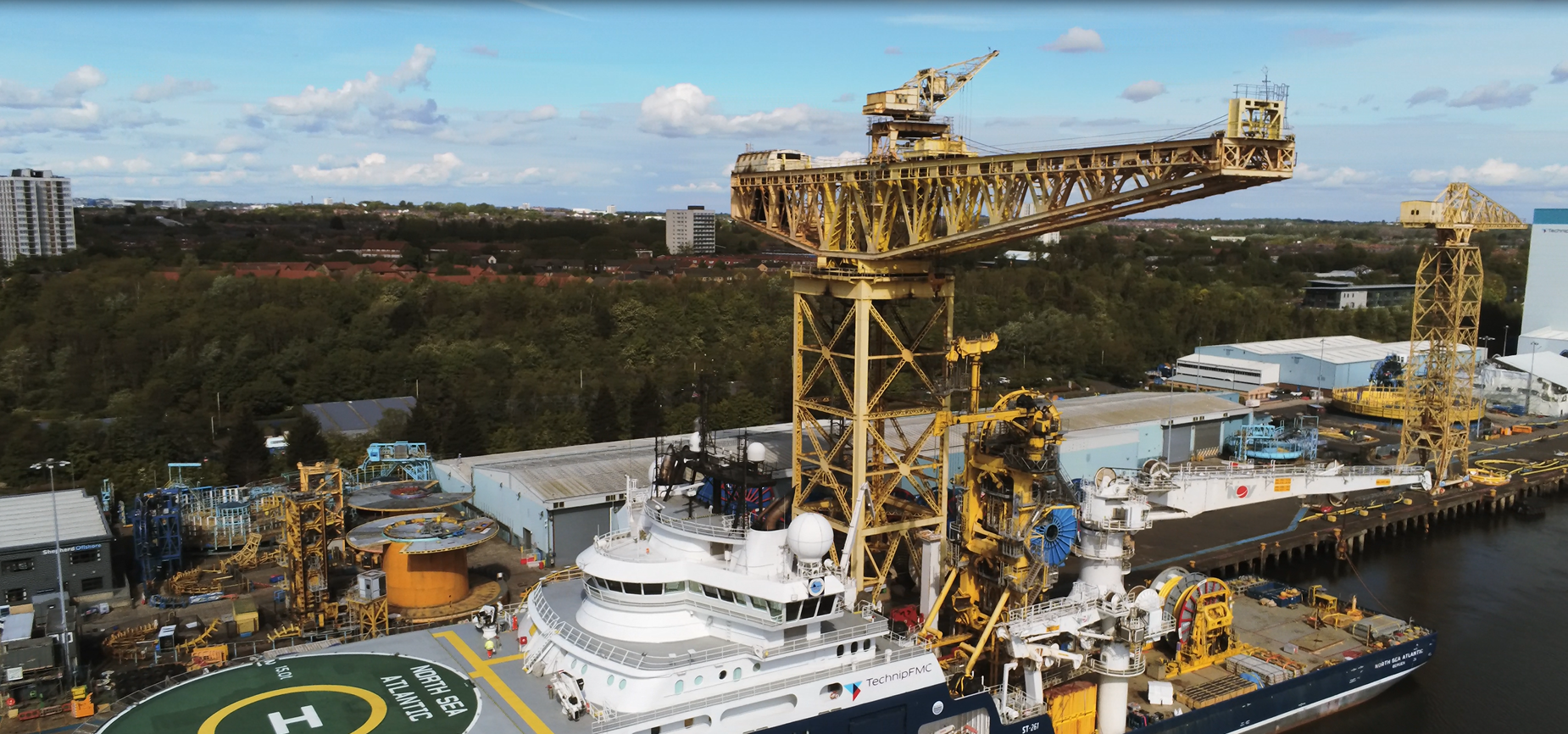 Image of Shepards Offshore boat located on River Tyne