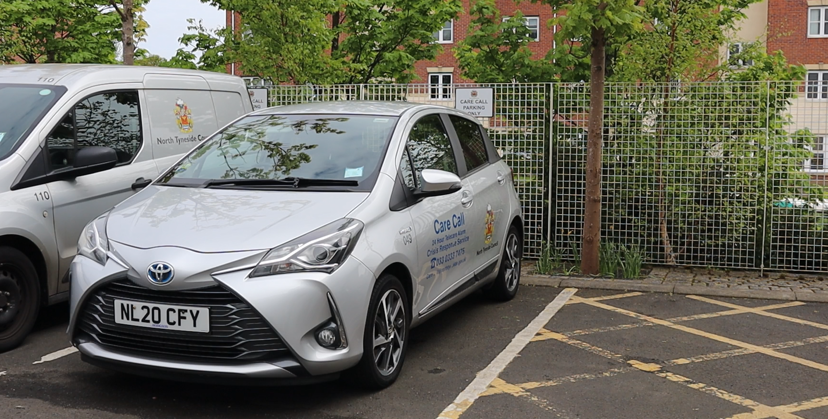 Silver care call car