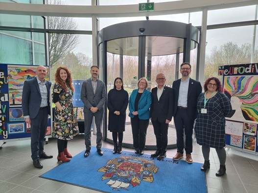 The Corporate Peer Challenge team during their visit to North Tyneside in March
