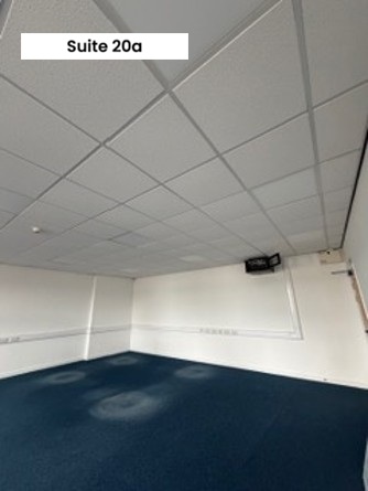 Empty room with carpet