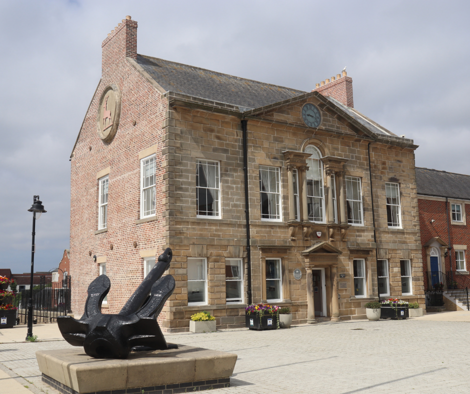 The exterior of maritime chambers