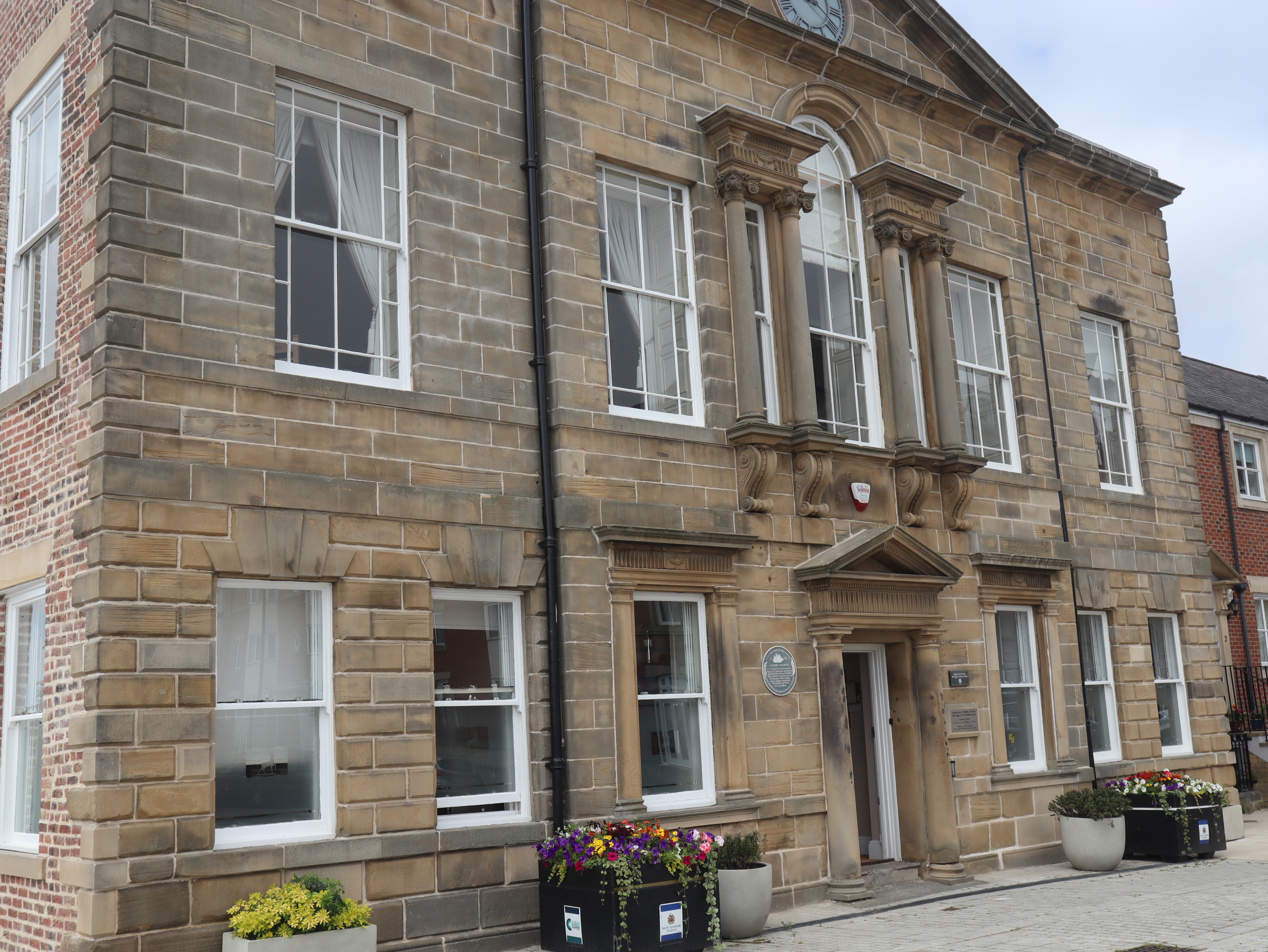 The exterior of the Maritime Chambers in North Shields