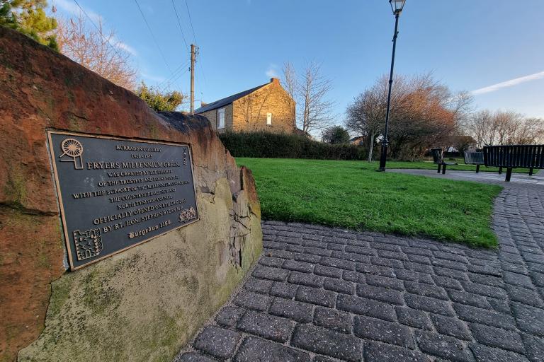 The Millennium Green was first opened in 2001