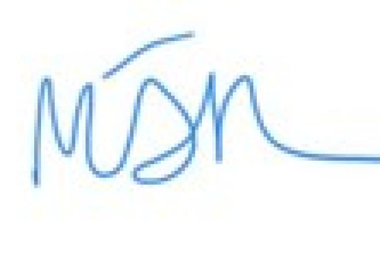 Matthew Baker's siganture