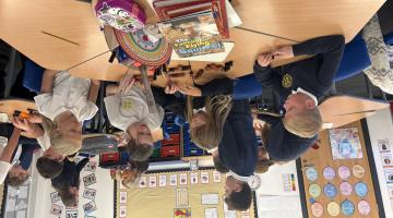 Pupils at St Bartholomew's Primary School