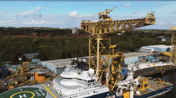 Image of Shepards Offshore boat located on River Tyne