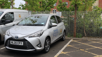 Silver care call car