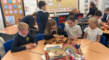 Pupils at St Bartholomew's Primary School