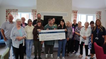 Cheviot View residents raise money for North Tyneside Disability Forum