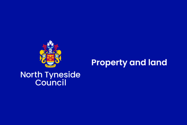 Property and land. North Tyneside logo